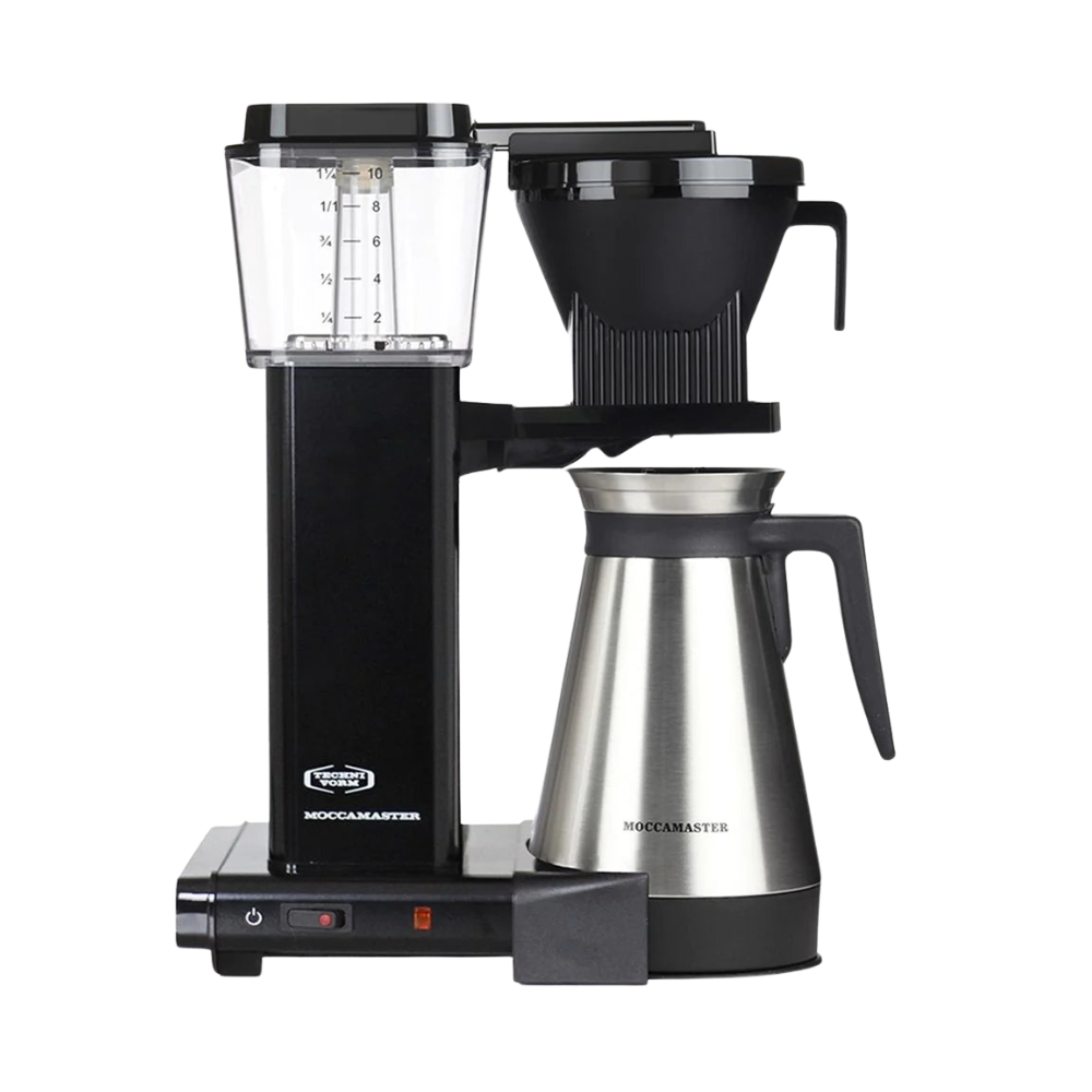 Coffee maker top with thermos