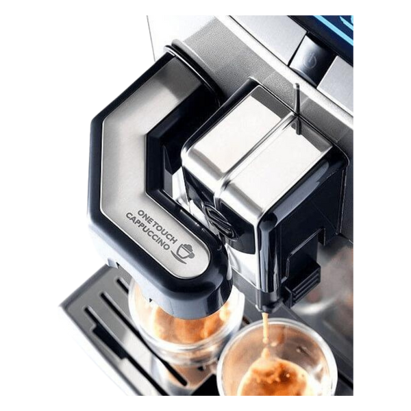 The Saeco Lirika One Touch Cappuccino Machine