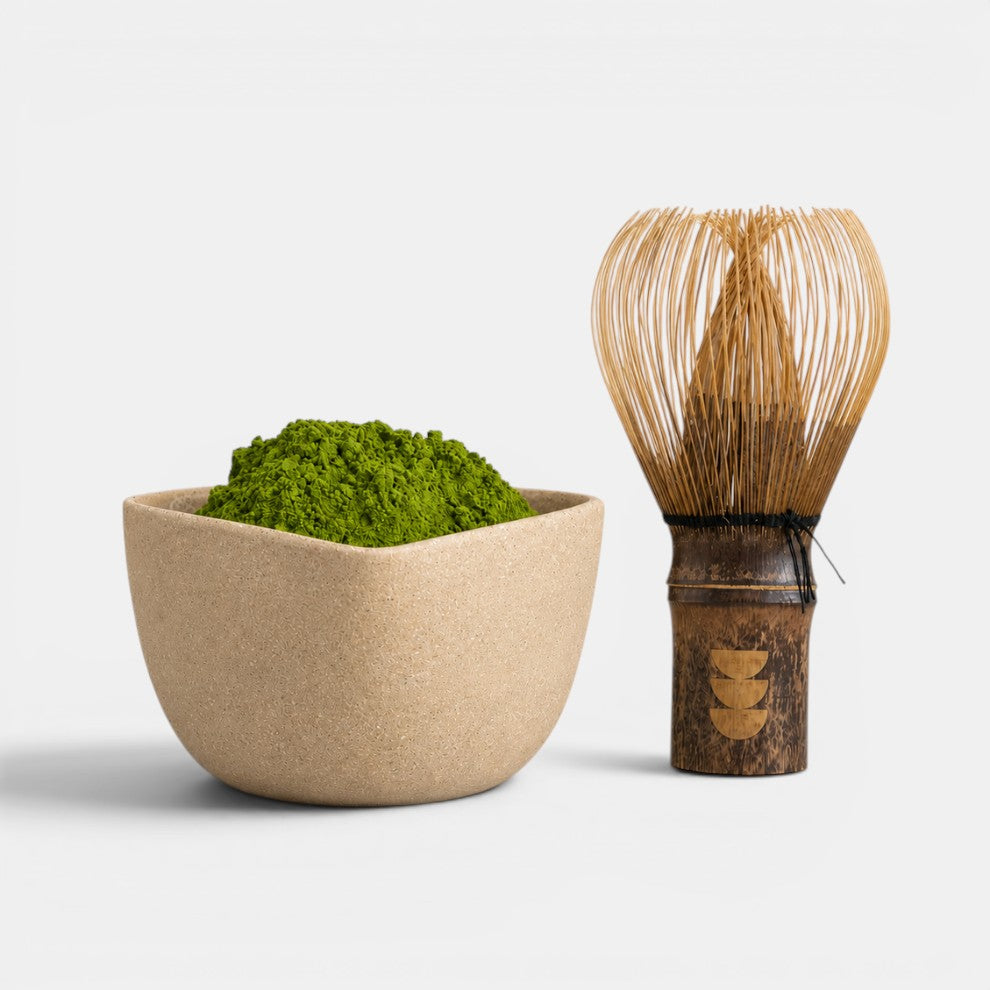 Ceremony Matcha Tea Bowl & Whisk