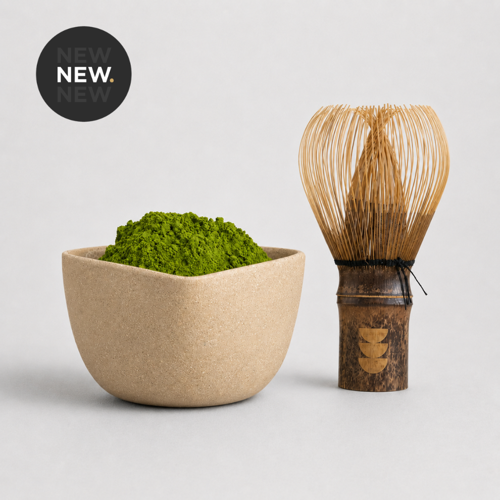 Ceremony Matcha Tea Bowl & Whisk