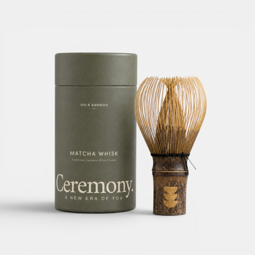 Ceremony Matcha Tea Bowl & Whisk