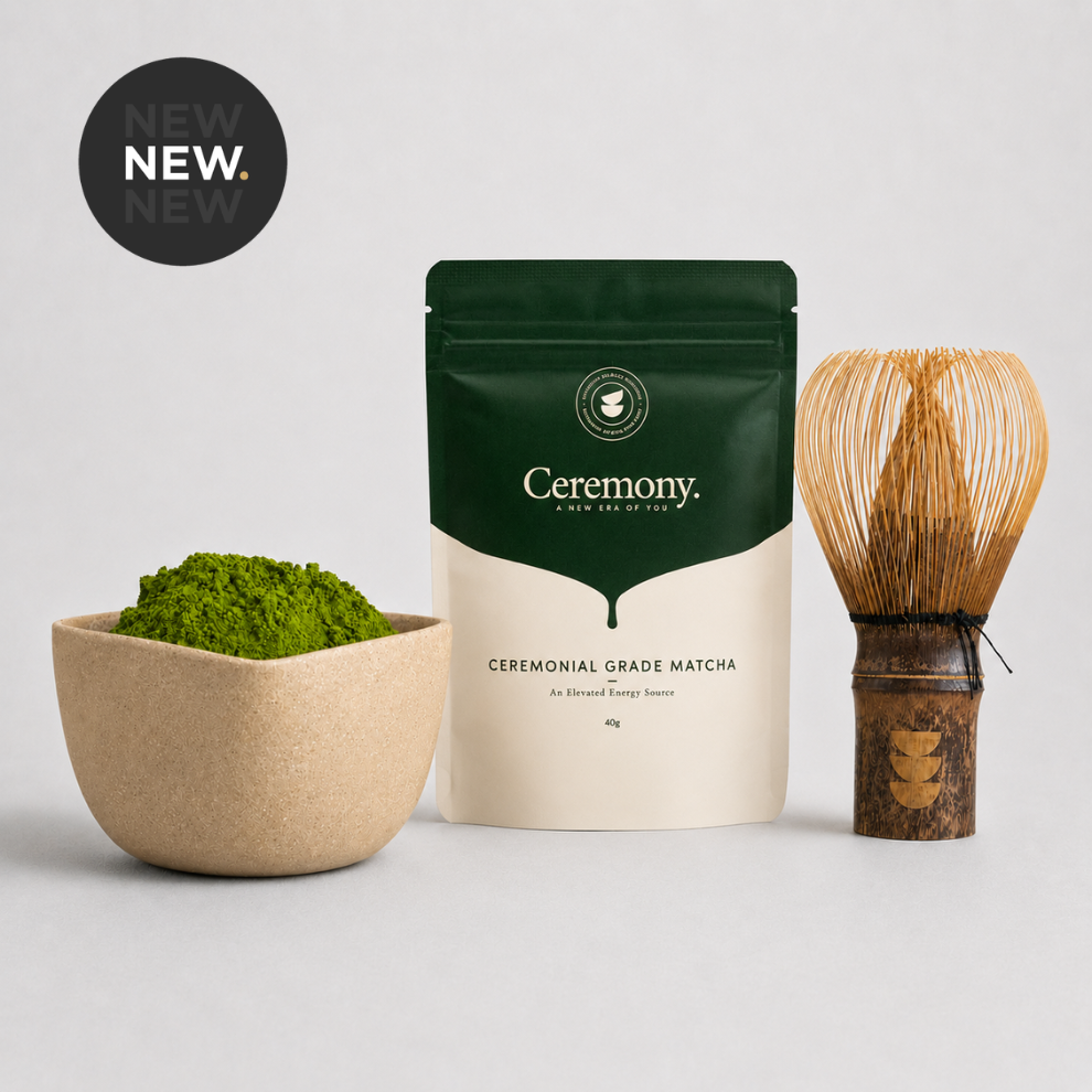 Ceremony Matcha Starter Kit (Matcha, Tea Bowl & Whisk)
