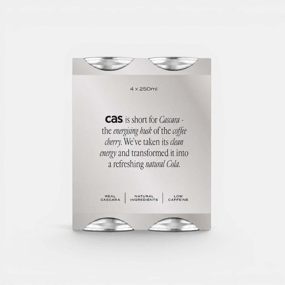 CAS - Cascara Cola X4 Pack