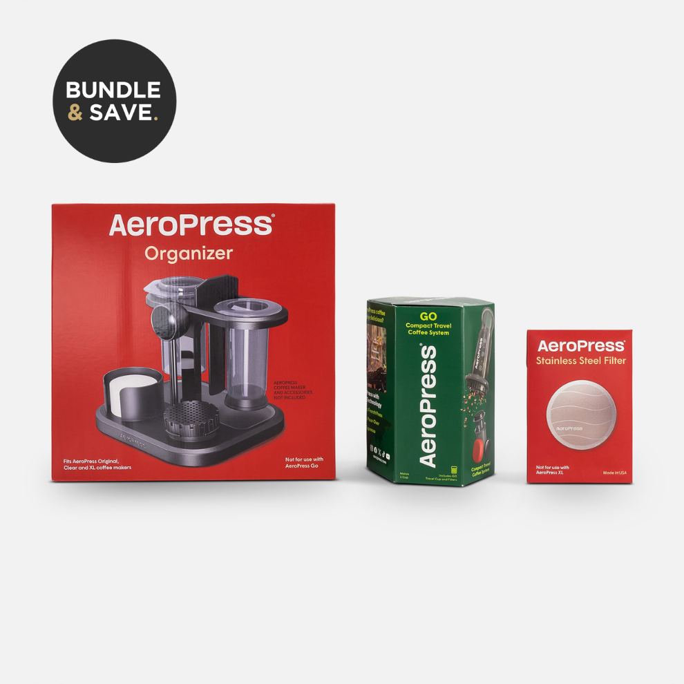 Aeropress + Stand + SS filter + Pressure Cap