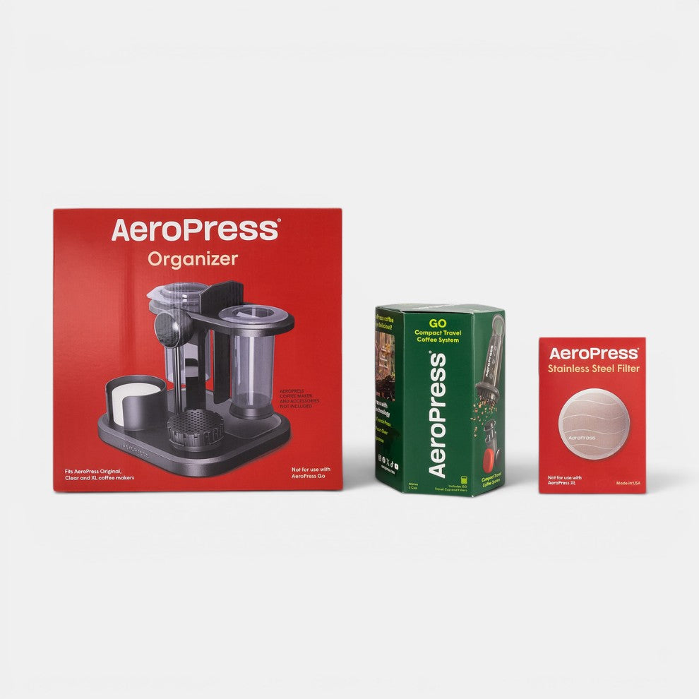 Aeropress + Stand + SS filter + Pressure Cap