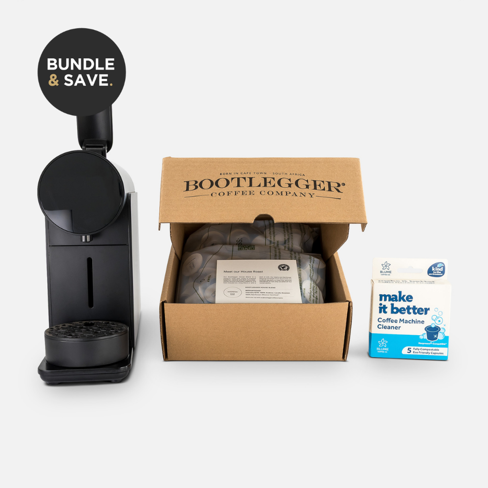 Morning Machine + Cleaning Caps + Bulk Capsules