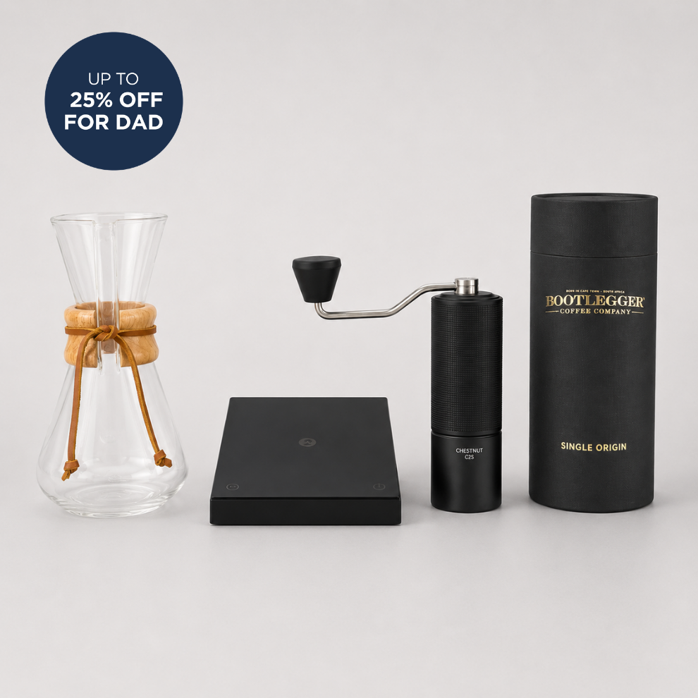 Chemex 3 Cup + Scale + Grinder+ Single Origin