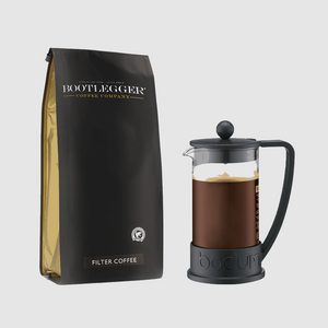 Bodum Brazil 3 cup French Press + 500g Filter coffee