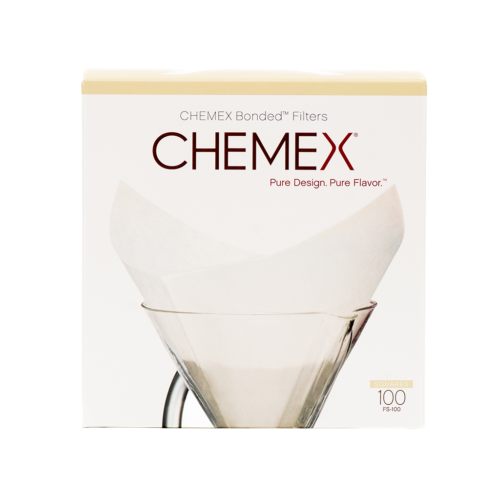 Chemex Filter Paper Prefolded Squares.