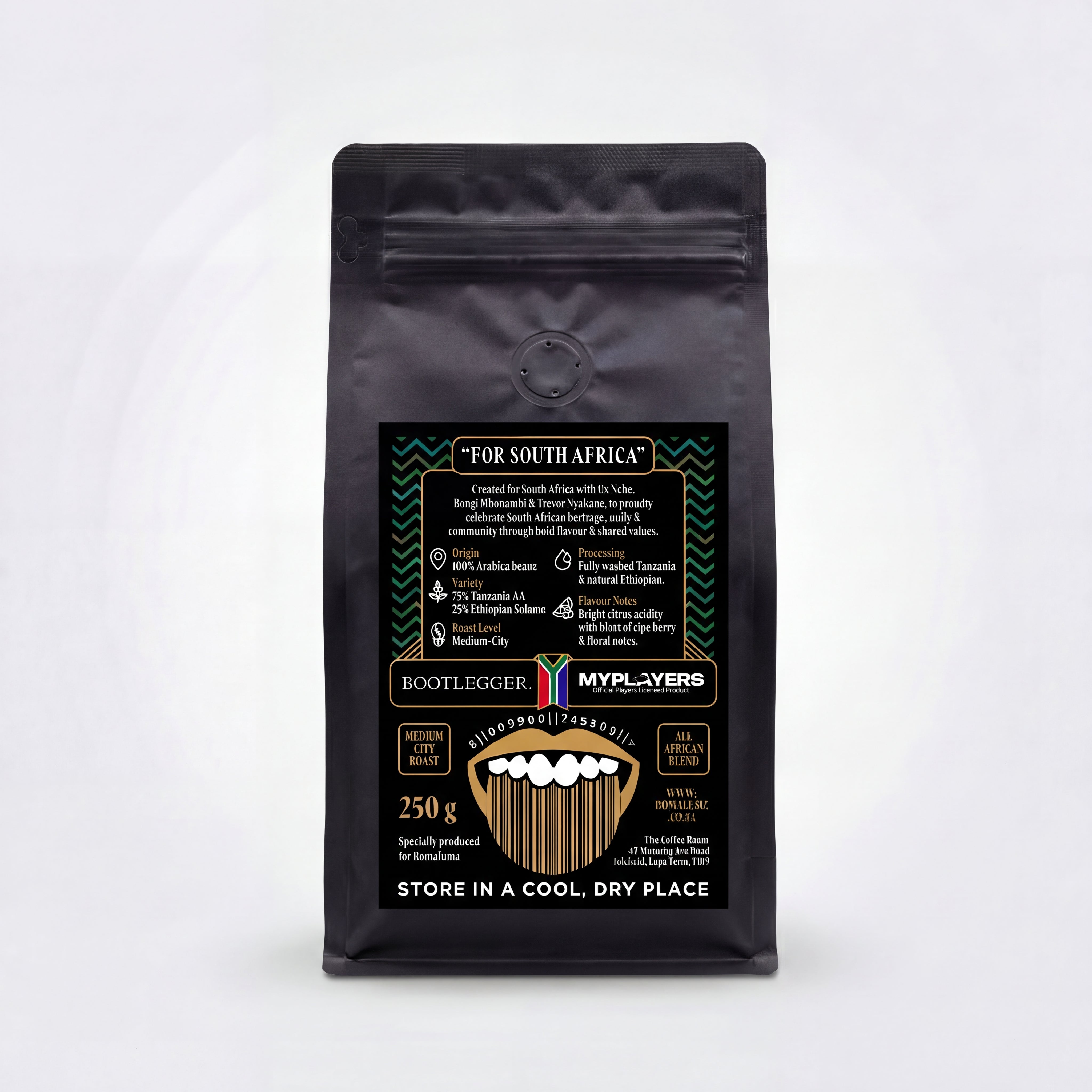 Bomalumz All African Blend 250g | Bootlegger Coffee Company