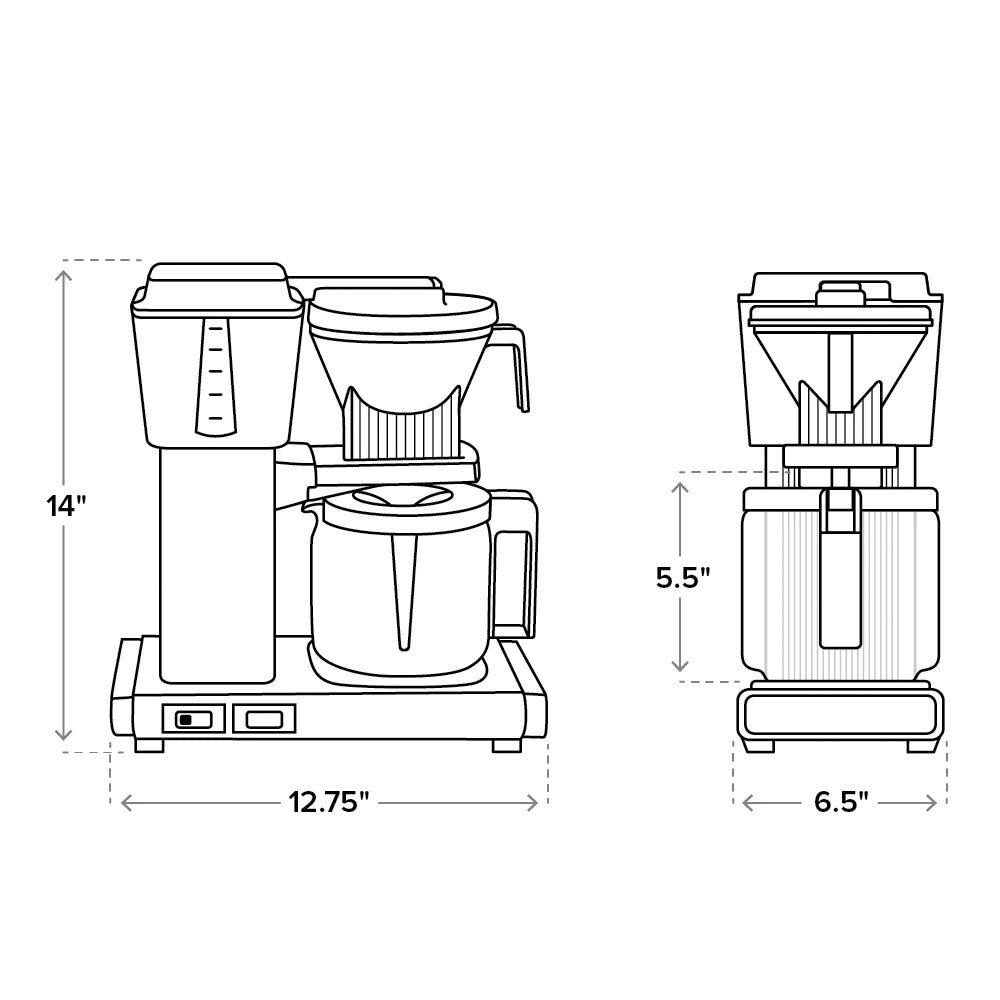 MoccaMaster KBG741 Filter Machine