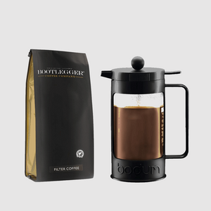 Bodum Bean 8 cup French Press + 500g Filter coffee